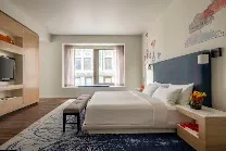 Loft-style rooms with sleek modern design