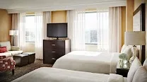Suites with separate bedroom and living area