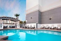 Outdoor pool for relaxation and gatherings
