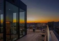 Italian dining and rooftop bar with river views