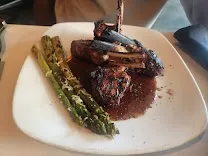 USDA prime-aged steaks and fresh seafood