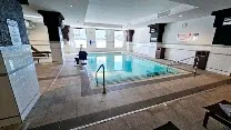 Indoor pool and fitness center