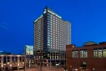 Central downtown setting
