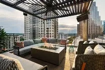 Central downtown location near Colorado River