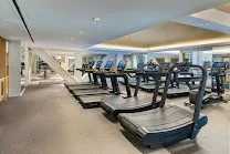 Well-equipped fitness center