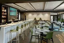 Relaxed, old-world restaurant and bar