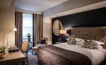 Elegant rooms blending contemporary and period details