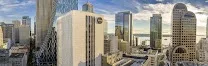 Central downtown Seattle setting