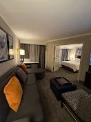 Contemporary all-suite hotel
