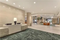 Multiple dining options and a central lobby bar