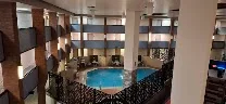 Indoor pool and hot tub