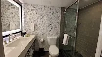 Classy rooms with marble bathrooms