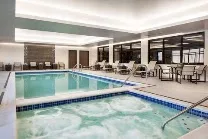 Indoor pool and gym facilities