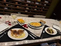 Elegant, fine dining setting with a dress code