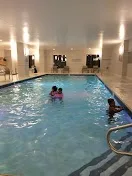 Indoor pool and fitness room