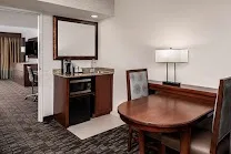 Modern all-suite rooms with extra space
