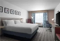Updated rooms with practical amenities