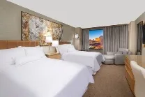 Updated rooms with Sphere views on higher floors