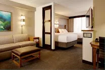 Spacious rooms with separate living areas