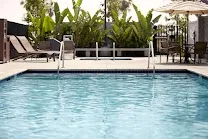 Heated outdoor pool