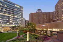 Revolving rooftop restaurant and bar
