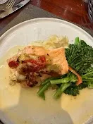 Expertly cooked steaks and fresh seafood