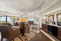 Spacious all-suite rooms