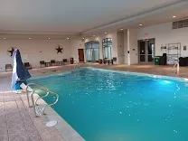 Indoor pool and gym facilities