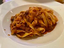 Freshly made pasta and in-house bakery bread