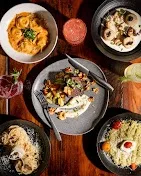 New American steaks and cocktails