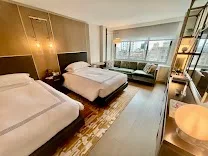 Thoughtfully designed, quiet rooms with modern amenities