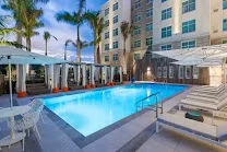 Outdoor pool for relaxation and casual gatherings