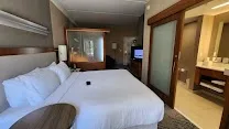 Spacious, clean suites with practical amenities