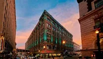 Central downtown setting near diverse dining