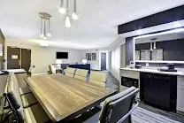 All-suite rooms with spacious layouts